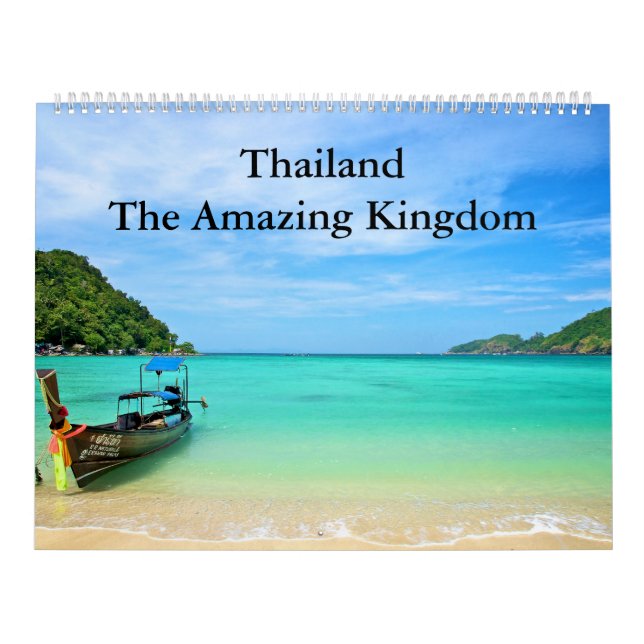 Amazing Thailand - The Amazing Kingdom Calendar (Cover)