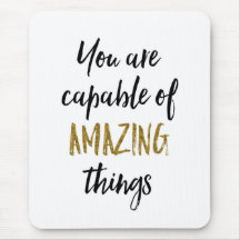 Amazing Things Motivational Quote