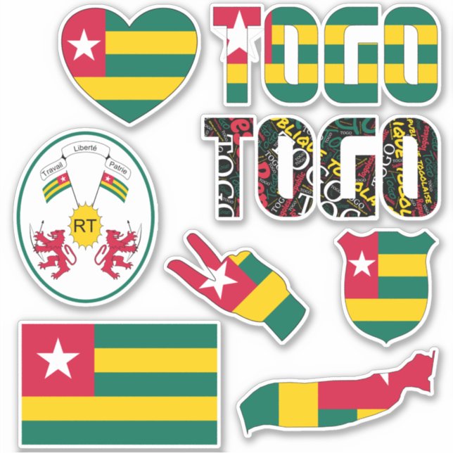 Amazing Togo Shapes National Symbols (Front)
