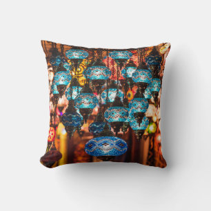 Amazing traditional handmade turkish lamps in souv cushion