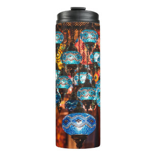 Amazing traditional handmade turkish lamps in souv thermal tumbler