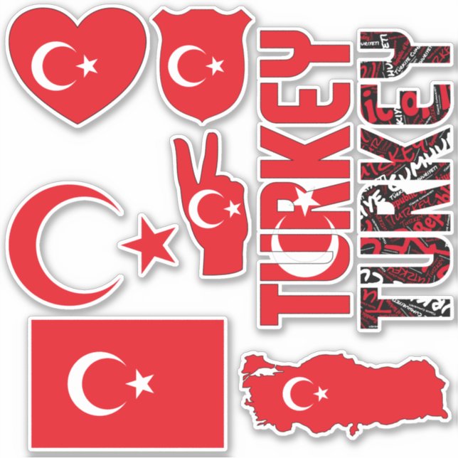 Amazing Turkey Shapes National Symbols (Front)