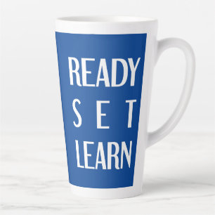 Amazing typography Back to school inspirational Latte Mug