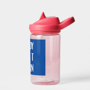 Amazing typography Back to school inspirational Water Bottle