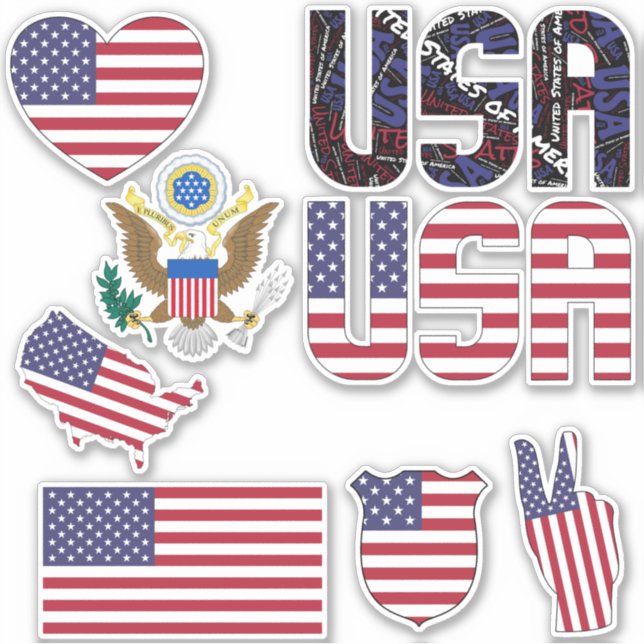 Amazing United States Shapes National Symbols (Front)
