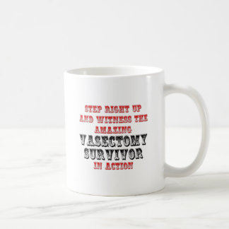 Amazing Vasectomy Survivor In Action Coffee Mug