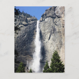 Amazing View of Yosemite Falls Postcard