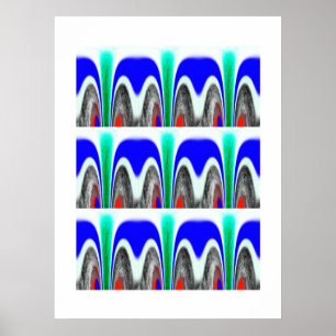 Amazing waves poster