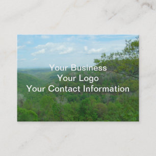 Amazing West Virginia Mountain View Business Card
