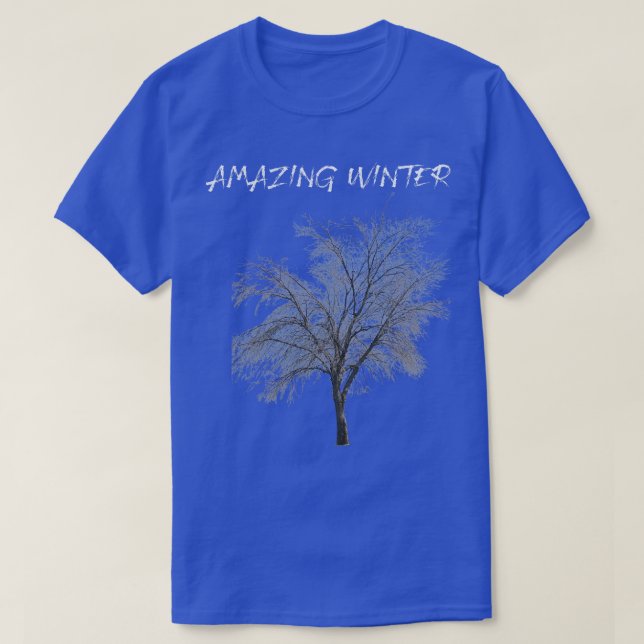 amazing winter T-Shirt (Design Front)