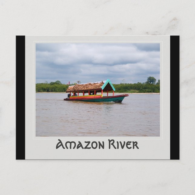Amazon River Postcard (Front)