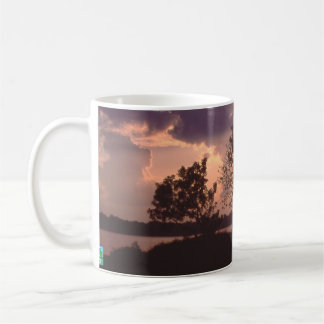 Amazon River sunset Coffee Mug