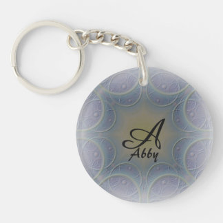 Amazone A Font Key Ring
