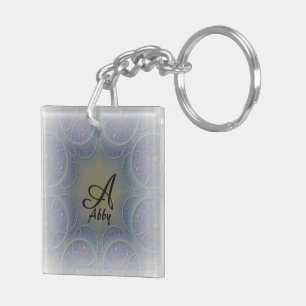 Amazone A Font Key Ring