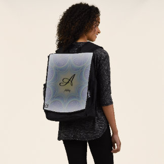 Amazone A Font Monogram Backpack