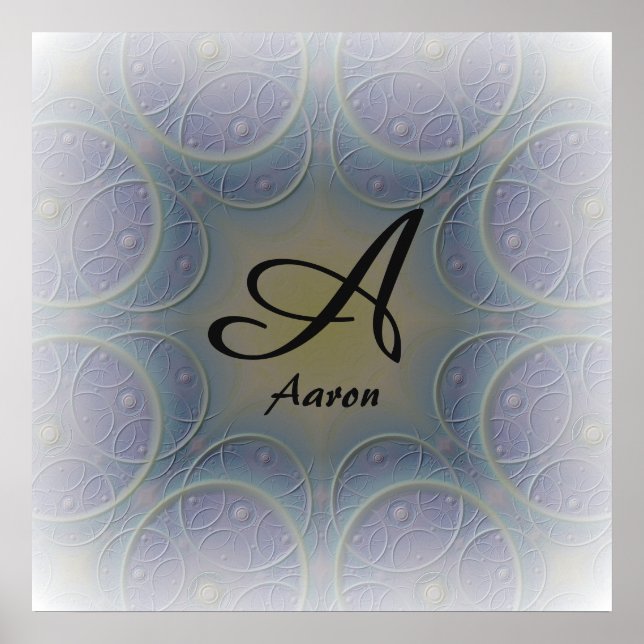 Amazone A Font Poster (Front)