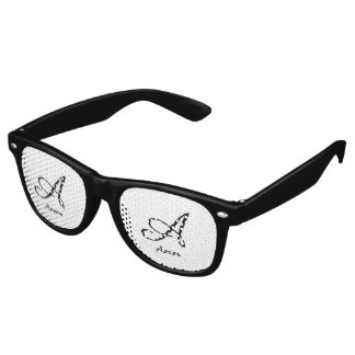 Amazone A Font Retro Sunglasses