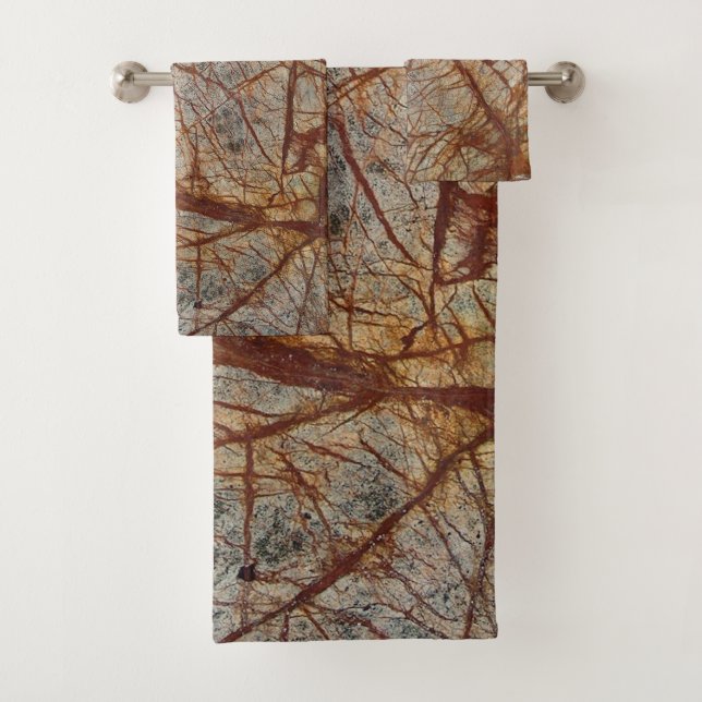 Amazonian Brown Bath Towel Set (Insitu)