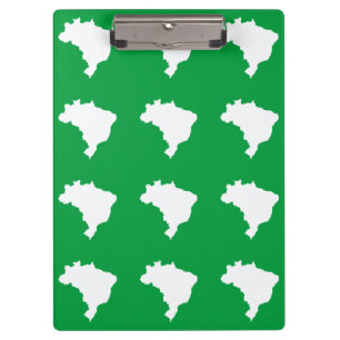 Amazonian Green Festive Brazil at Emporio Moffa Clipboard