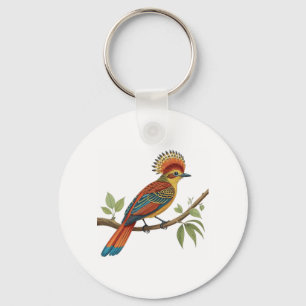 Amazonian Royal Flycatcher Key Ring