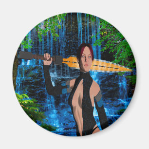 Amazonian Woman Magnet