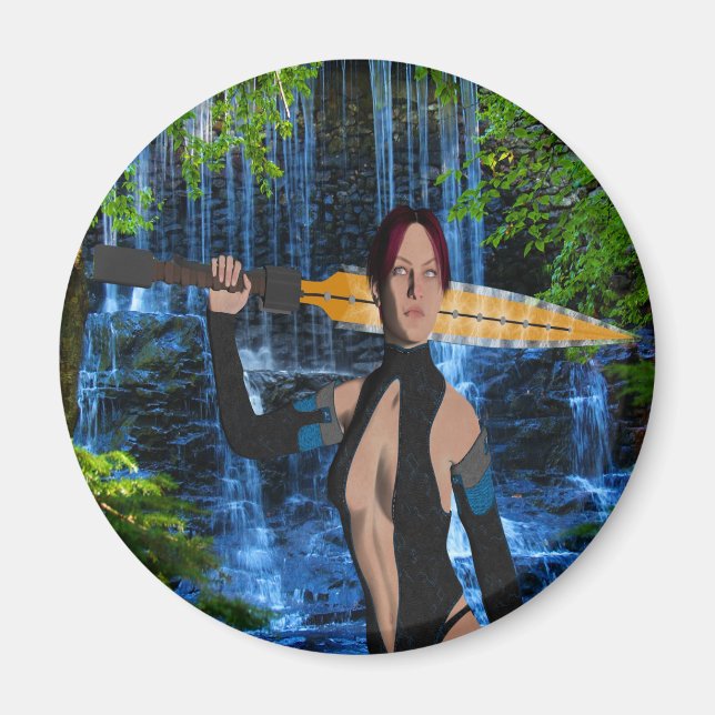 Amazonian Woman Magnet (Front)