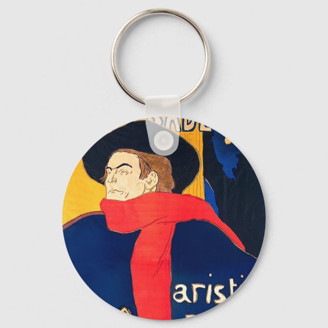 Ambassadeurs Aristide Bruant dans son Cabaret Key Ring (Front)