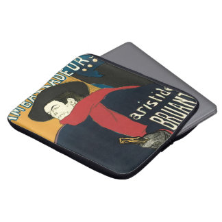 Ambassadeurs, Artistide Bruant by Toulouse Lautrec Laptop Sleeve
