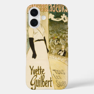 Ambassadeurs Yvette Guilbert by Theophile Steinlen iPhone 16 Case