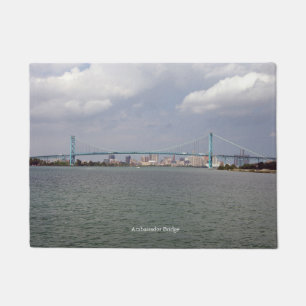 Ambassador Bridge door mat