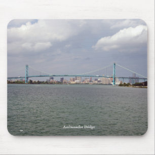Ambassador Bridge mouse pad