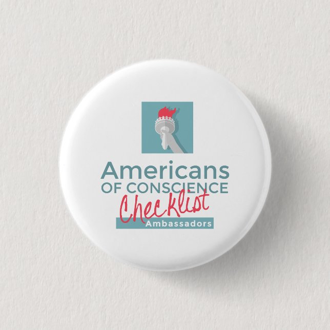 Ambassador Button (Multiple Sizes) (Front)