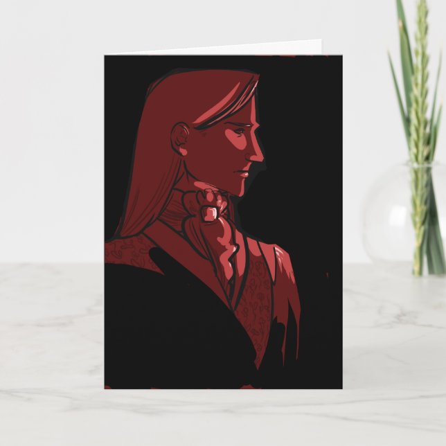 Ambassador Lisinthir Greeting Card (Front)