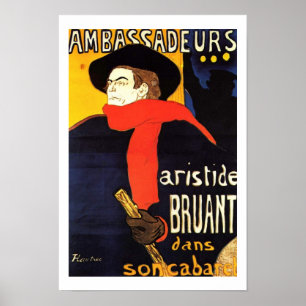 Ambassadors By Henri de Toulouse-Lautrec poster