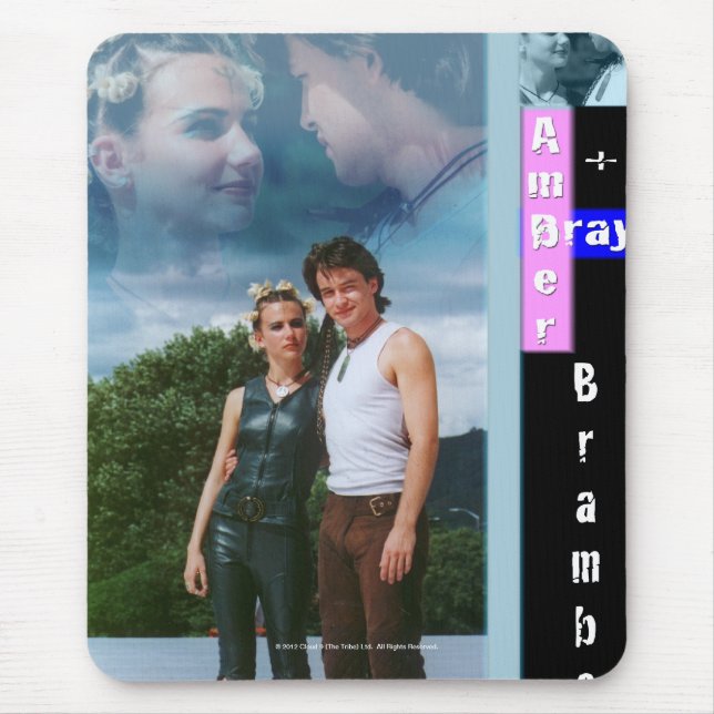 Amber and Bray Bramber Mouse Pad (Front)
