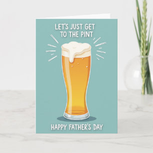 Amber Brew Sweet Fathers Day Card