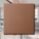 Amber Brown Solid Colour | Classic Elegant Ceramic Tile<br><div class="desc">Amber Brown - Introducing the timeless allure of the Solid Colour Design: a captivating blend of classic form and elegant simplicity. This design is a celebration of the power and beauty found in a single, striking hue. Exuding sophistication, the solid colour design embraces the essence of minimalism, making it a...</div>