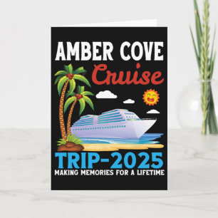 Amber Cove Cruise Trip 2025 Making Memories For A  Card