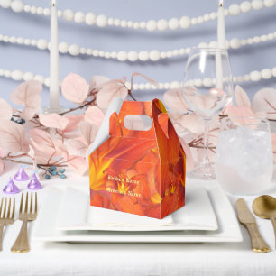 Amber Daylilies Favour Box