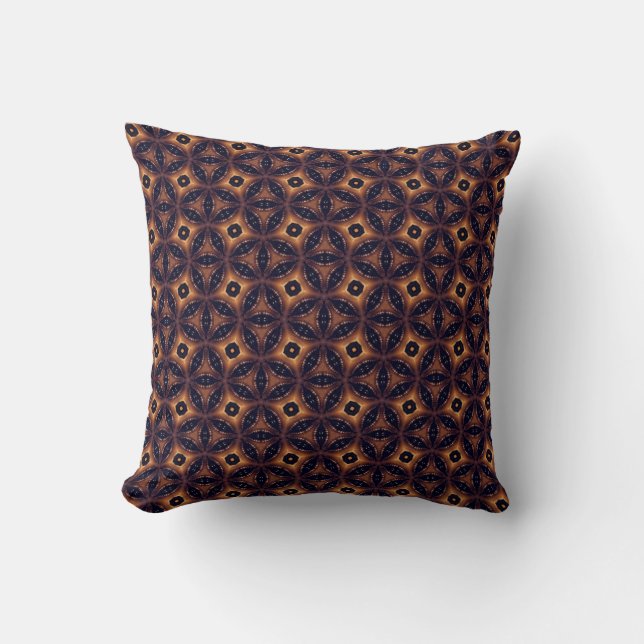 Amber Eclipse Mosaic Cushion (Front)