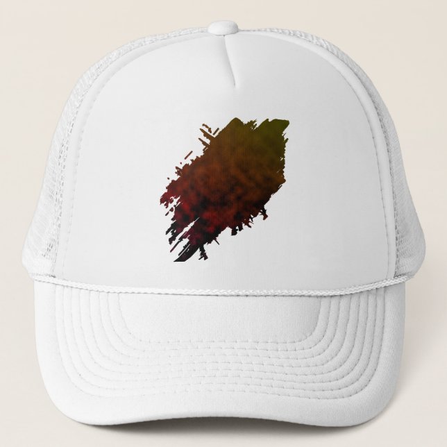 Amber Fade Trucker Hat (Front)