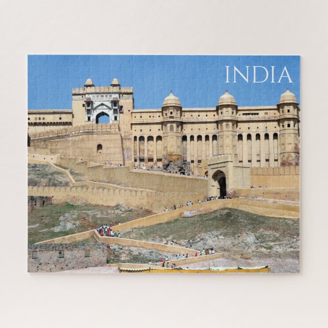 amber fort jaipur india jigsaw puzzle (Horizontal)