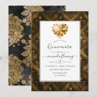 Amber Gemstone Quinceañera
