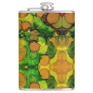 Amber Grove Hip Flask