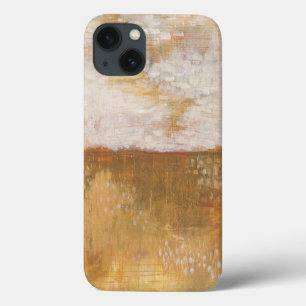 Amber Horizon Abstract Print Melissa Averinos iPhone 13 Case