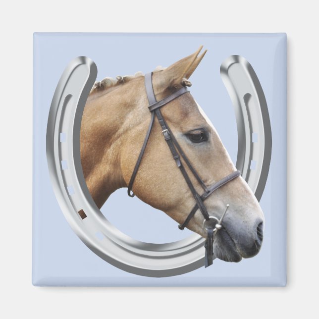 Amber horse magnet (Front)