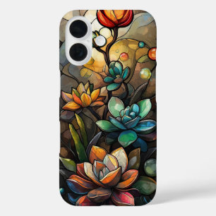 Amber Leavescape iPhone 16 Case