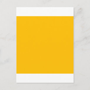Amber Orange Postcard