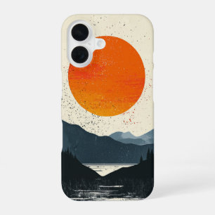 Amber Ridge Silhouette Phone Case