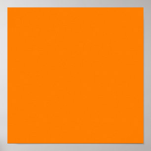 Amber (SAE/ECE) (solid colour) Poster